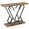 Promotions Konsolinis stalas, 100x30x79 cm, baltas