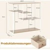Promotions Konsolinis stalas, 35x100x95 cm, natūralus, su laikymo vieta