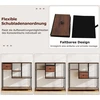 Promotions Konsolinis stalas, 35x100x95 cm, rudas, su laikymo vieta
