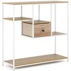 Promotions Konsolinis stalas, 35x100x95 cm, natūralus, su laikymo vieta