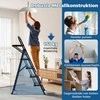 Promotions Kopėčios, 88x45x148 cm, Juoda, Metalas