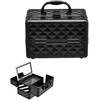 Promotions Kosmetikos dėklas, 23x15x18 cm, juodas, ABS plastikas