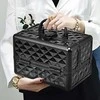 Promotions Kosmetikos dėklas, 23x15x18 cm, juodas, ABS plastikas