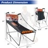 Promotions Krepšinio lankas su automatika, 205x106x205 cm, juodas, sulankstomas arkadinis žaidimas