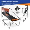 Promotions Krepšinio lankas su automatika, 205x106x205 cm, juodas, sulankstomas arkadinis žaidimas