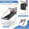 Promotions Krepšinio mašina, Sulankstoma elektrinė 8-in-1, 207x108x205 cm, Balta