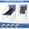Promotions Krepšinio metimų mašina, sulankstoma elektrinė, 207x108x205 cm, mėlyna