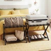 Promotions Lagaminų stovai, 2 vnt., 67x46x52 cm, juodos spalvos