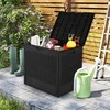 Promotions Lauko saugojimo dėžė, 96L, Juoda