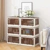 Promotions Laikymo dėžės, 46.99x35.56x24.13 cm, kreminės baltos ir rudos spalvos