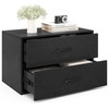 Promotions Laikymo organizatorius, 2 stalčių, dėvimasis, 60x34x38 cm, rudas