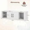 Promotions Laikymo spintelė, 108x33x30,5 cm, balta