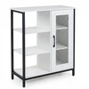 Promotions Laikymo spintelė 70x30x81 cm Balta Metalinė konstrukcija
