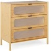 Promotions Laikymo spintelė, bambukas, 80x40x78,5 cm, natūrali