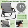 Promotions Lankstomas stovyklavimo kėdė, 62x55x70 cm, Pilka