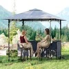 Lauko baldų komplektas Promotions Lauko baro komplektas, 245x245x243 cm, Pilka