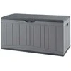 Promotions Lauko daiktadėžė 114x55x61 cm pilka HDPE