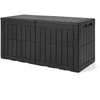 Promotions Lauko dėžė terasai 132x61x63,5 cm tamsiai ruda
