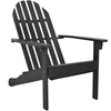 Promotions Lauko kėdė Adirondack 93x66x86 cm Juoda Akacijos mediena