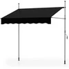 Promotions Lauko markizė, reguliuojama, 200x210-300 cm, juoda
