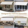 Promotions Lauko markizė, 400x210-300 cm, smėlio spalvos