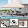 Promotions Lauko pavėsinė, 300x600x296-316 cm, smėlio spalvos