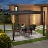 Promotions Lauko pergola, 310x310x225 cm, pilka