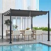 Promotions Lauko pergola, 310x310x225 cm, pilka