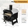 Promotions Lauko picos krosnis, 45,7x43,2x61 cm, juoda