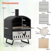 Promotions Lauko picos krosnis, 61x53.3x82.6 cm, juoda