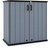 Promotions Lauko sandėliavimo angaras 119,4x64,8x116,8 cm juoda/pilka