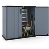 Promotions Lauko sandėliavimo angaras 119,4x64,8x116,8 cm juoda/pilka
