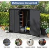 Promotions Lauko sandėliavimo angaras 665 L 120x65x117 cm juodas