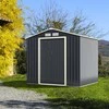 Promotions Lauko sandėliavimo namelis, 340x319x210 cm, pilka, plienas