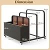 Promotions Lauko sandėliavimo organizatorius, 100x100x94 cm, rudas