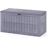 Promotions Lauko saugojimo dėžė 455L 145x70x60 cm tamsiai ruda