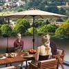 Promotions Lauko skėtis, 290x253 cm, smėlio spalvos