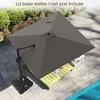 Promotions Lauko skėtis 294x294x255 cm Pilka