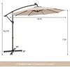 Promotions Lauko skėtis 300 cm, smėlio spalvos, reguliuojamas