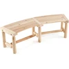 Promotions Lauko suoliukas 139x36x41 cm natūrali mediena