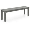 Promotions Lauko suoliukas, 140x35x45 cm, pilkas