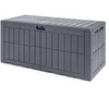 Promotions Lauko terasos dėžė 120 Gal 132x61x63,5 cm tamsiai ruda/pilka/juoda