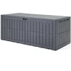 Promotions Lauko terasos dėžė 180 Gal 153,7x71,1x63,5 cm tamsiai ruda/pilka/juoda
