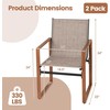 Promotions Lauko valgomojo kėdė, 58.4x55.9x86.4 cm, Ruda