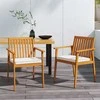 Promotions Lauko valgomojo kėdės 64x59x86 cm natūralios, akacijos mediena
