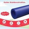 Promotions Lauko žaidimų rinkinys, geometrinis kupolo laipiotojas su čiuožykla, 244x184x90 cm, raudona žalia mėlyna