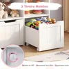 Promotions Lentyna Saugojimo Vienetas 100x33x90 cm Balta Medinė Organizatorius