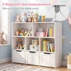 Promotions Lentyna Saugojimo Vienetas 100x33x90 cm Balta Medinė Organizatorius