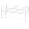 Promotions Loft lovos rėmas, 198.5x96x88 cm, balta, metalas