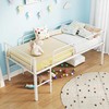 Promotions Loft lovos rėmas, 198.5x96x88 cm, balta, metalas